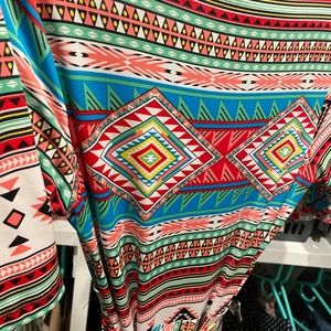 Gorgeous multi color maxi dress